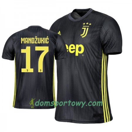 Koszulka Juventus Mario Mandzukic 17 Trzeci Koszulki Piłkarskie 2018-2019 Krótki Rękaw